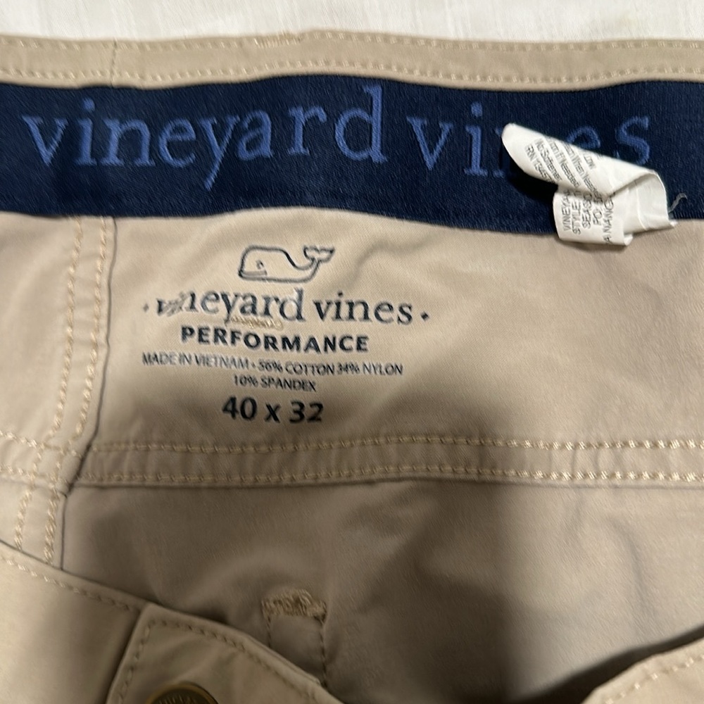 Vineyard Vines Golf Pants 40 x 32 - Picture 3 of 3